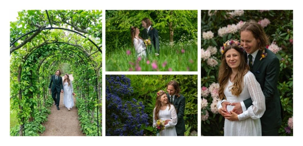 Barnsdale Gardens wedding, Rutland